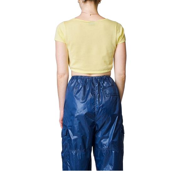 NEW MARYAM NASSIR ZADEH bliss top in lemon - Picture 3 of 3